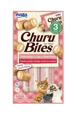 Churu Gato Bites Pollo & Atún y Salmón1