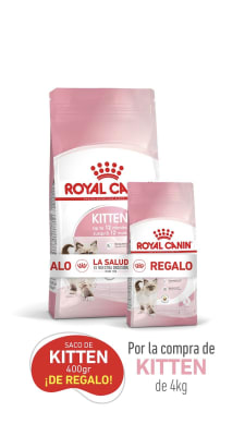 Royal Canin Kitten 4 kg ¡De regalo! Kitten 400 g1