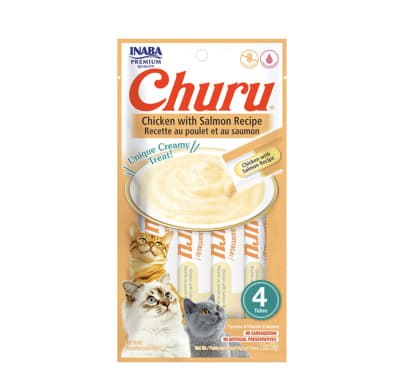 Churu Gato Pollo con Salmón