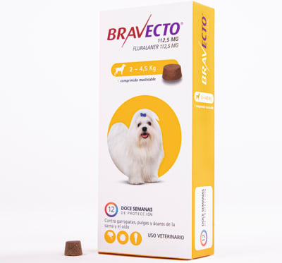 Bravecto 2 - 4.5 kg ¡Oferta! (antes $24.490)