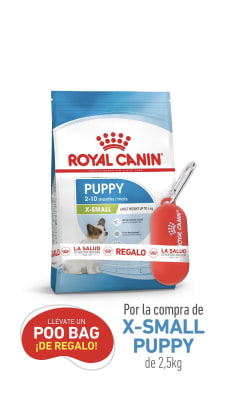 Royal Canin X-Small Puppy 2,5 kg ¡De regalo! Llévate Poo Bag