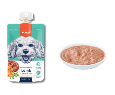 Wanpy Tasty Meat Paste Perro Lamb & Carrot & Pea
