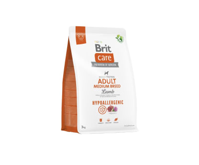Brit Care Hypoallergenic Adult Medium Lamb 3 kg