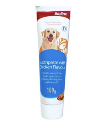 Pasta Dental Sabor Pollo Bioline1