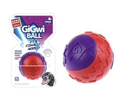 GiGwi Pelota Squeaker Medium 1 pieza1