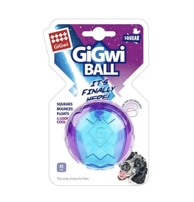 GiGwi Pelota Squeaker Medium 1 pieza