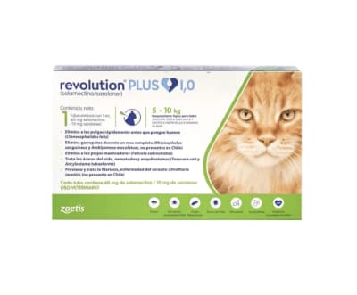 Revolution Plus 5 a 10 kg - Valor Promoción (antes $18.490)