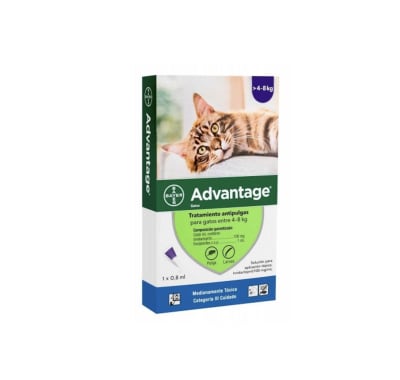 Advantage entre 4-8 kg - Valor Promoción (antes $12.990)