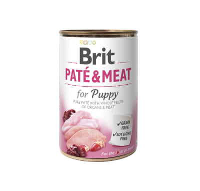 Brit Care Pate & Meat Puppy Chicken & Turkey1
