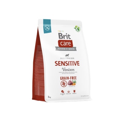 Brit Care Grain Free Sensitive Venison 3 kg1