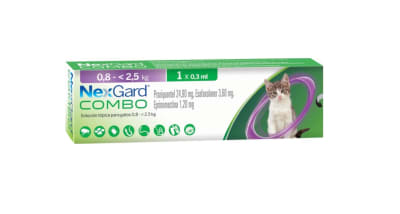 Nexgard Combo 0,8 - 2,5 kg - Valor Promoción (antes $13.800)1