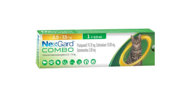 Nexgard Combo 2,5 - 7,5 kg - Valor Promoción (antes $16.390)