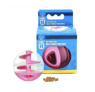 Bola para Golosinas Rosada Catit1