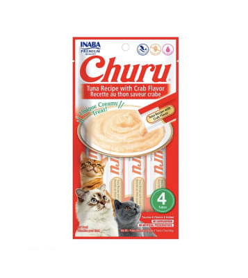 Churu Gato Atun con Cangrejo