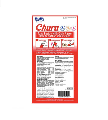 Churu Gato Atun con Cangrejo