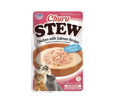 Churu Stew Pollo y Salmón