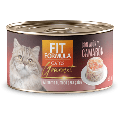 Fit Alimento Húmedo Gourmet Con Atún y Camarón