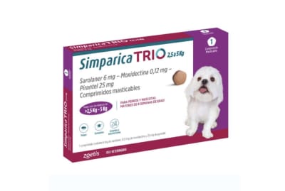 Simparica Trio 2,5 - 5 kg