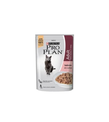 Proplan Pouch Gatos Adulto Salmón1