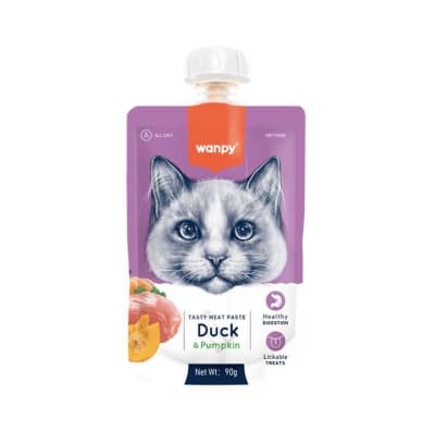 Wanpy Tasty Meat Paste Gato Duck & Pumpkin