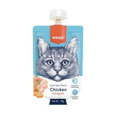 Wanpy Tasty Meat Paste Gato Chicken & Carrot1