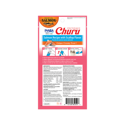 Churu Gato Salmón con Ostión