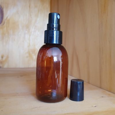 Botella 60 ml ambar spray Botella 60 ml ambar spray