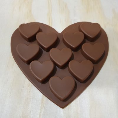 Corazones medianos 10 cavidades Corazones medianos 10 cavidades