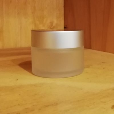 Pote Vidrio Plata Mate 50 ml Pote Vidrio Plata Mate 50 ml