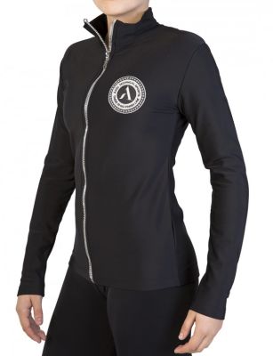 Chaqueta Basica Cierre Gris1
