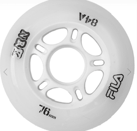 Rueda URBAN 76mm 84A WHITE
