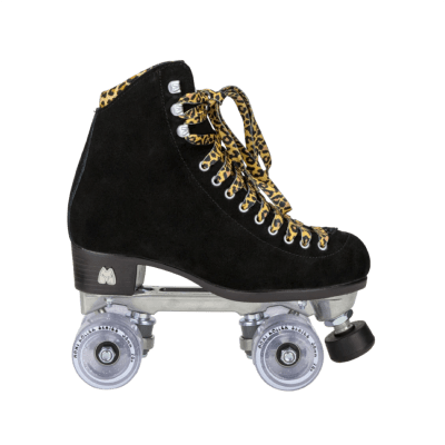 Moxi Patin Panther Blk Suede