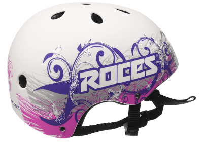 Casco Agressive Tatoo White/Violet