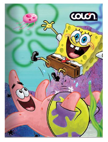 CUAD COLLEGE BOB ESPONJA 7M 80H COLON (SURTIDO) | Aldo Carla