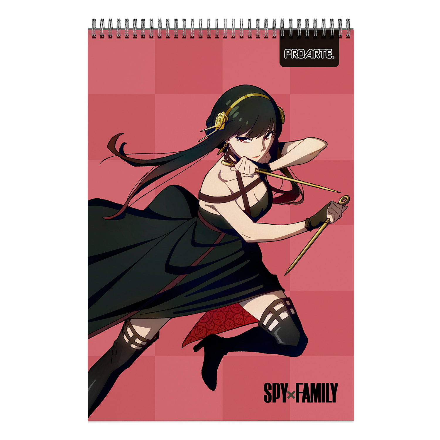 CROQUERA PROARTE SPY FAMILIY 22X32 CM 80 H | Aldo Carla