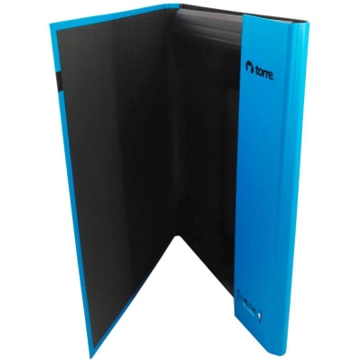 CARPETA CARTON TORRE BLACK & COLORS