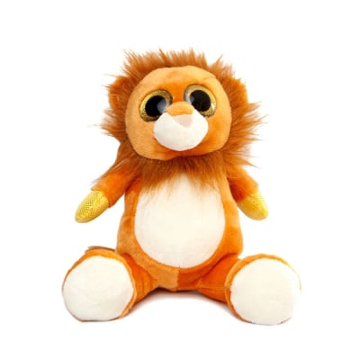 PELUCHE ORBYS OJOS GRANDES LEON 24cms