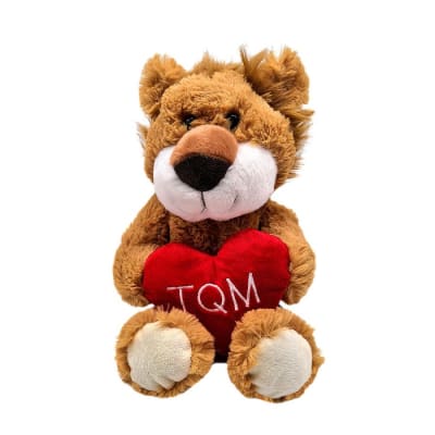 PELUCHE 29CM LEON C/CORAZON