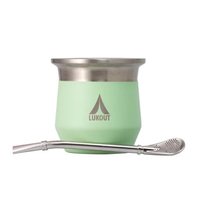 Mate 170 ml  Verde Pastel