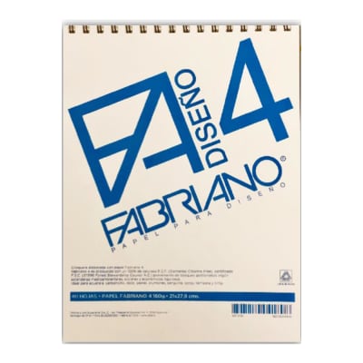 CROQUERA FABRIANO 4 TAMAÑO CARTA