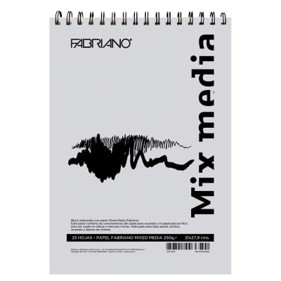 CROQUERA FABRIANO MIX MEDIA 21X 27.9