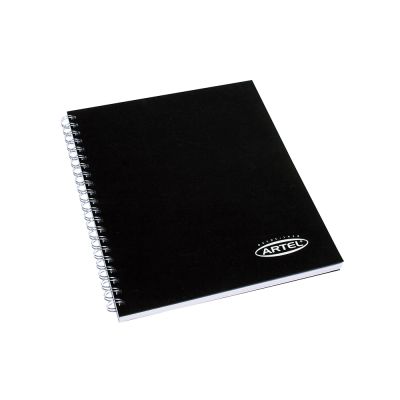 Croquera tapa negra Bond 24 80hjs 16X21