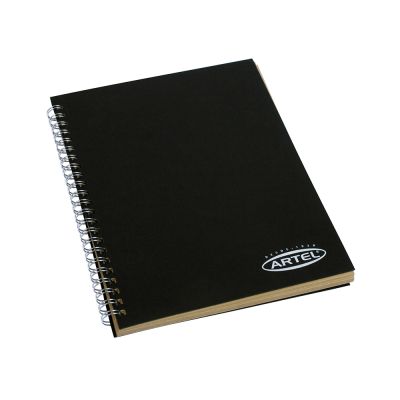 Croquera tapa negra KRAFT 50hjs 16X21