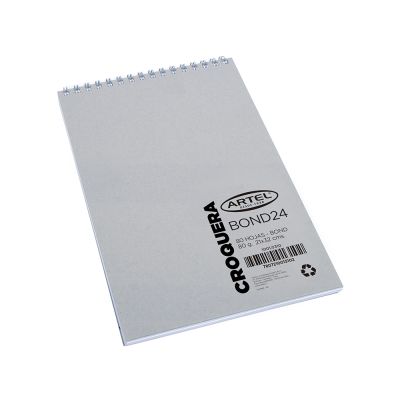Croquera Bond 24 Esp 80Hj  Ofic 21x32