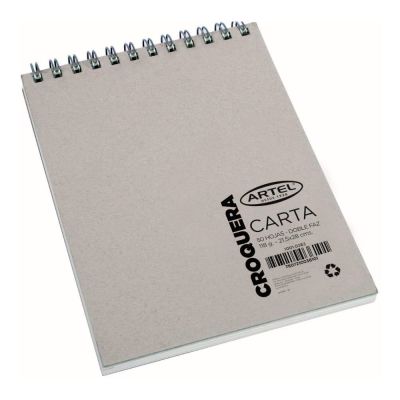 Croquera Dob Faz Carta 50 h 21x28 cms
