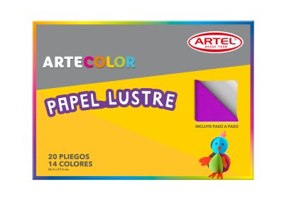 Artecolor P Lustre 20 Pliegos  26,5x37,5
