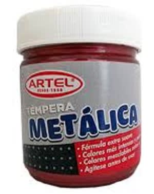 Temp. Metalica Burdeo 100 ml