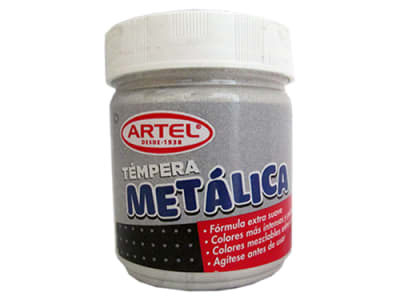 Temp. Metalica Plata 100 ml