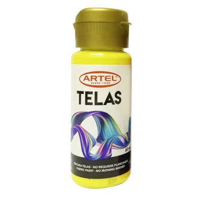 Fco 60ml Pint Tela amar limon 72 s/planc