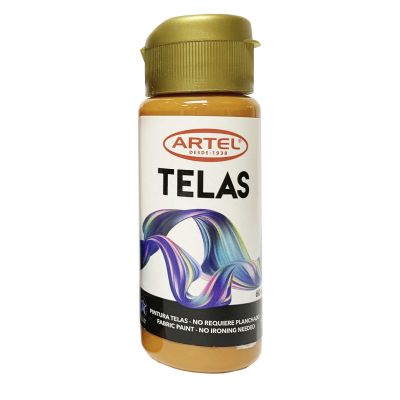 Fco 60ml Pint Tela amar ocre 73 s/planch